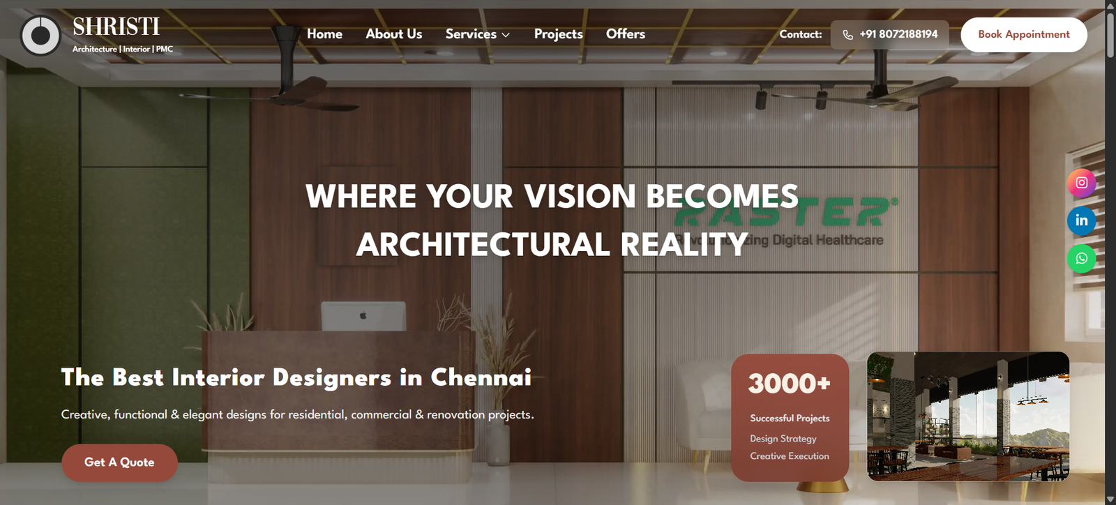 SHRISTI Architecture | Interior | PMC